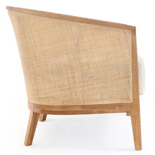 Lenylle Oak Wood Tub Chair